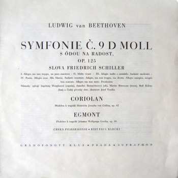 2LP The Czech Philharmonic Orchestra: Symfonie Č. 9 D-Moll - S Ódou "Na Radost" / Coriolanus / Egmont (2xLP + BOOKLET)