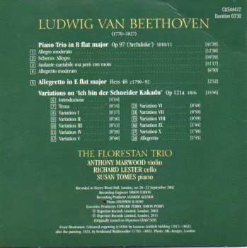 4CD/Box Set Ludwig van Beethoven: The Complete Music For Piano Trio 