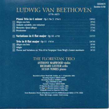 4CD/Box Set Ludwig van Beethoven: The Complete Music For Piano Trio 