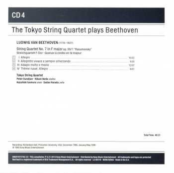 9CD/Box Set Ludwig van Beethoven: The Complete String Quartets