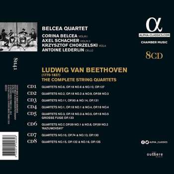 8CD/Box Set Ludwig van Beethoven: The Complete String Quartets