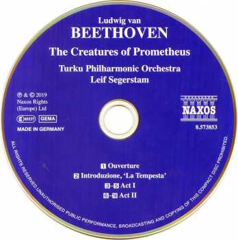 CD Ludwig van Beethoven: The Creatures Of Prometheus