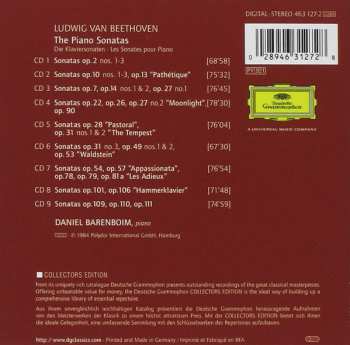 9CD/Box Set Ludwig van Beethoven: The Piano Sonatas