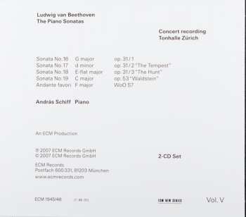 2CD Ludwig van Beethoven: The Piano Sonatas, Volume V - Sonatas Opp. 31 And 53