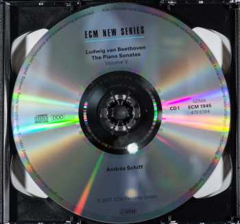 2CD Ludwig van Beethoven: The Piano Sonatas, Volume V - Sonatas Opp. 31 And 53