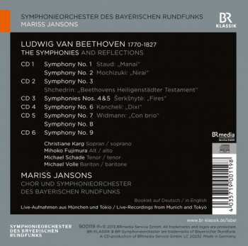 6CD/Box Set Ludwig van Beethoven: The Symphonies And Reflections