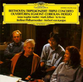 CD Ludwig van Beethoven: Tripelkonzert • Triple Concerto / Ouvertüren: Egmont • Coriolan • Fidelio