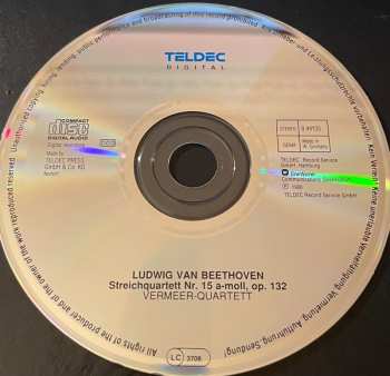 CD Ludwig van Beethoven: Streichquartett Nr. 15 A-moll Op.132