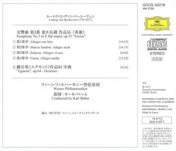 CD Ludwig van Beethoven: Symphonie Nr.3 Es-dur Op.55 »Eroica«