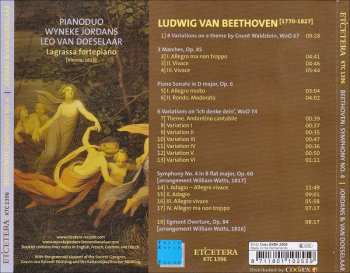 CD Ludwig van Beethoven: Symphony No.4 / Ouverture Egmont (The Complete Four Hand Piano Works)