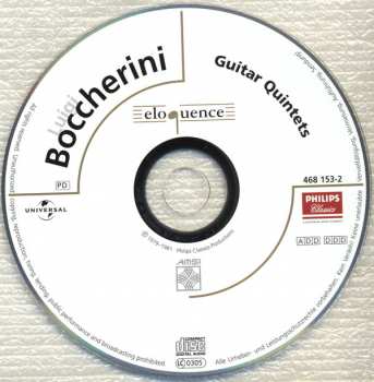 CD Luigi Boccherini: Guitar Quintets
