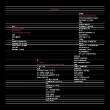 Album Luigi Nono: A Carlo Scarpa