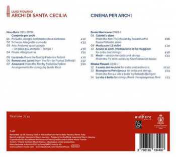 CD Nino Rota: Cinema Per Archi: Morricone, Piovani, Rota