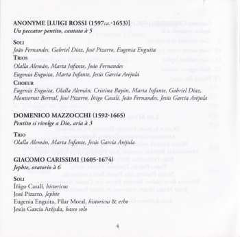 CD Luigi Rossi: Il Tormento E L'Estasi