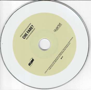 CD Luis Bacalov: Che Fare? (Original Television Soundtrack) LTD