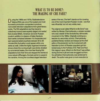 CD Luis Bacalov: Che Fare? (Original Television Soundtrack) LTD