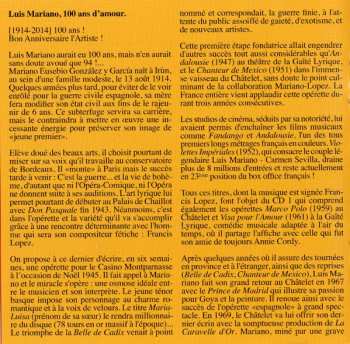 2CD Luis Mariano: Eternel