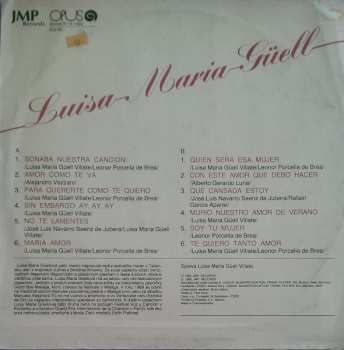 LP Luisa María Güell: Luisa María Güell