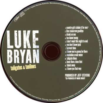 CD Luke Bryan: Tailgates & Tanlines