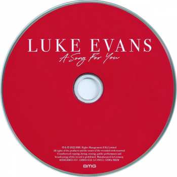 CD Luke Evans: A Song For You