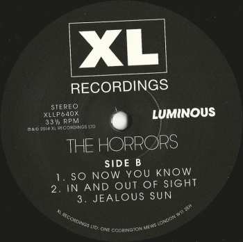 2LP The Horrors: Luminous DLX | LTD