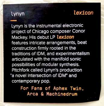 LP Lynyn: Lexicon CLR | LTD