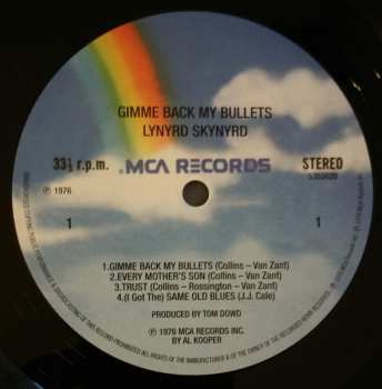 LP Lynyrd Skynyrd: Gimme Back My Bullets