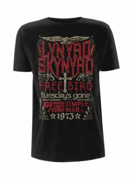 Merch Lynyrd Skynyrd: T-shirt Freebird 1973 Hits