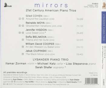 CD Lysander Piano Trio: Mirrors: 21st Century American Piano Trios