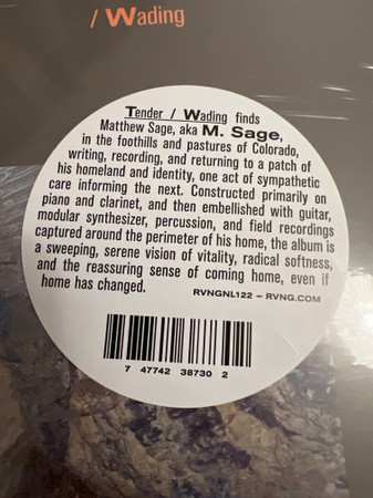 LP Matthew Sage: Tender / Wading