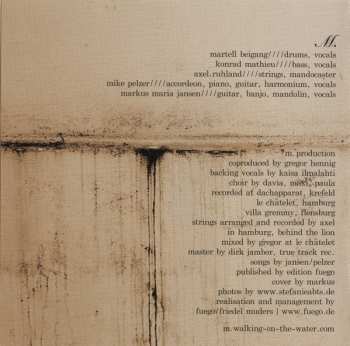 CD M. Walking On The Water: Flowers For The Departed