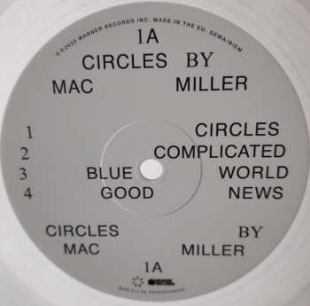 2LP Mac Miller: Circles CLR