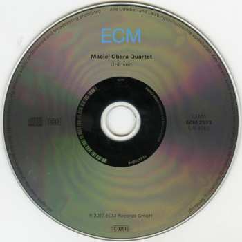 CD Maciej Obara Quartet: Unloved