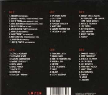 6CD/Box Set Madonna: Box - Legendary Radio Broadcast Recordings