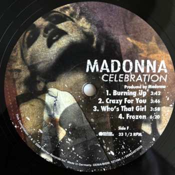 4LP Madonna: Celebration