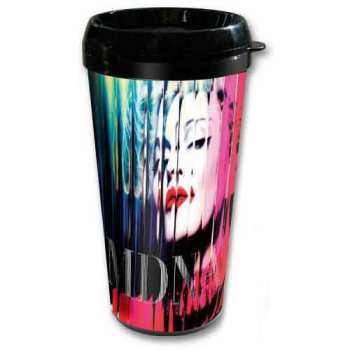 Merch Madonna: Madonna Travel Mug: Mdna Plastic Style