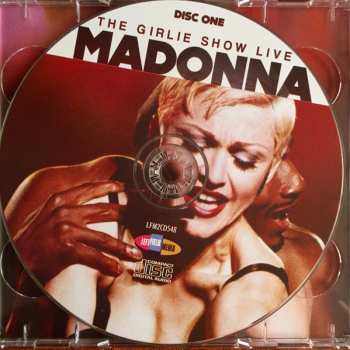 2CD Madonna: The Girlie Show Live