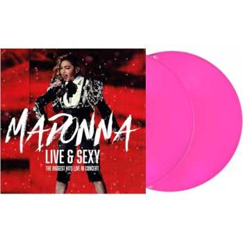 2LP Madonna: Live & Sexy (pink Vinyl 2lp)