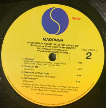 LP Madonna: Madonna