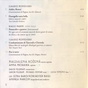 CD Magdalena Kožená: Monteverdi