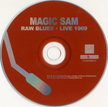 CD Magic Sam: Live 1969: Raw Blues!