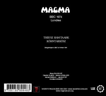 CD Magma: BBC 1974 Londres DIGI | DIGI