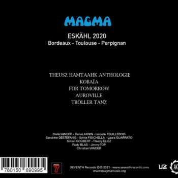 2CD Magma: Eskähl 2020 (Bordeaux-Toulouse-Perpignan) DIGI