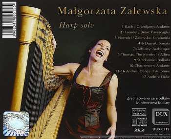 CD Małgorzata Zalewska: Harp Solo