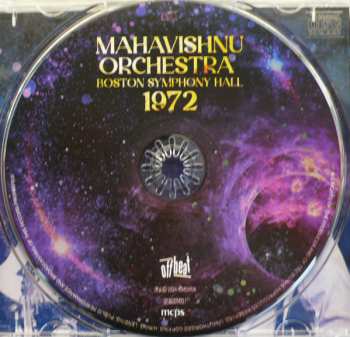 CD Mahavishnu Orchestra: Boston Symphony Hall 1972