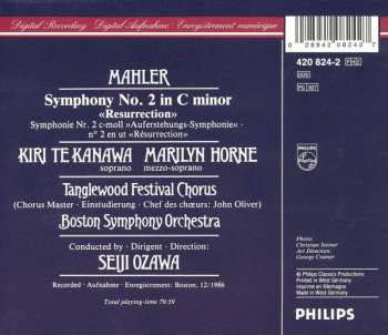 2CD/Box Set Gustav Mahler: Symphony No. 2