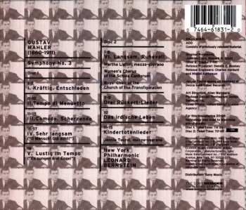 2CD Leonard Bernstein: Symphony No. 3 In D Minor. Ruckert-Lieder. Kindertotenlieder.