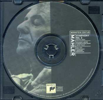 2CD Leonard Bernstein: Symphony No. 3 In D Minor. Ruckert-Lieder. Kindertotenlieder.