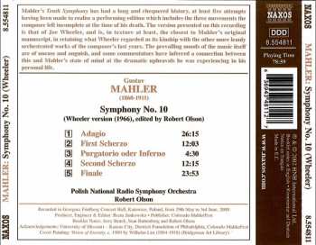 CD Gustav Mahler: Symphony No.10