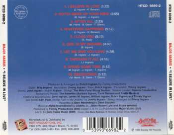 CD Major Harris: I Believe In Love